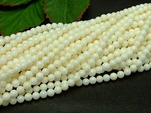 Amazon.co.jp: 【hinryo】 4mm～8mm AA 白珊瑚 サンゴ コーラル 1連